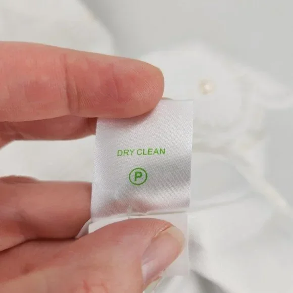 Lilly Pulitzer Dress Womens 12 Resort White Nicci Pinwheel Organza Floral Lace - Picture 13 of 16